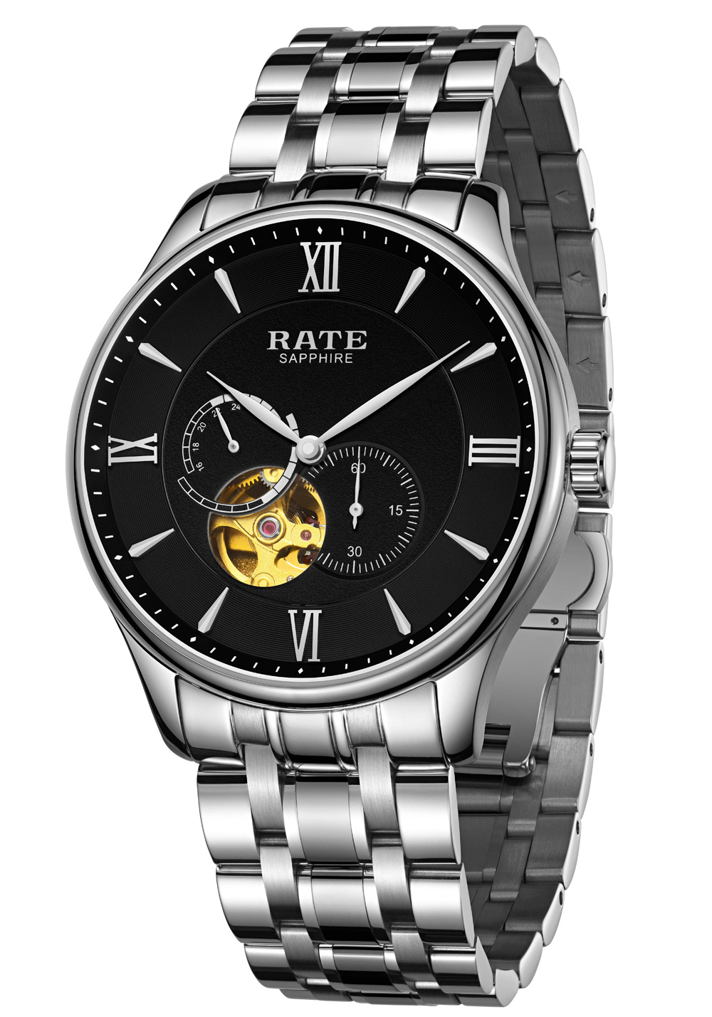 TR1846G風(fēng)範系列男款機(jī)械表