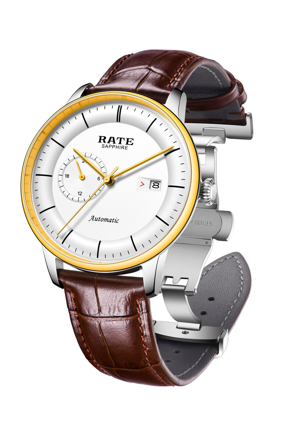 TR1837G風(fēng)範系列男士機(jī)械表